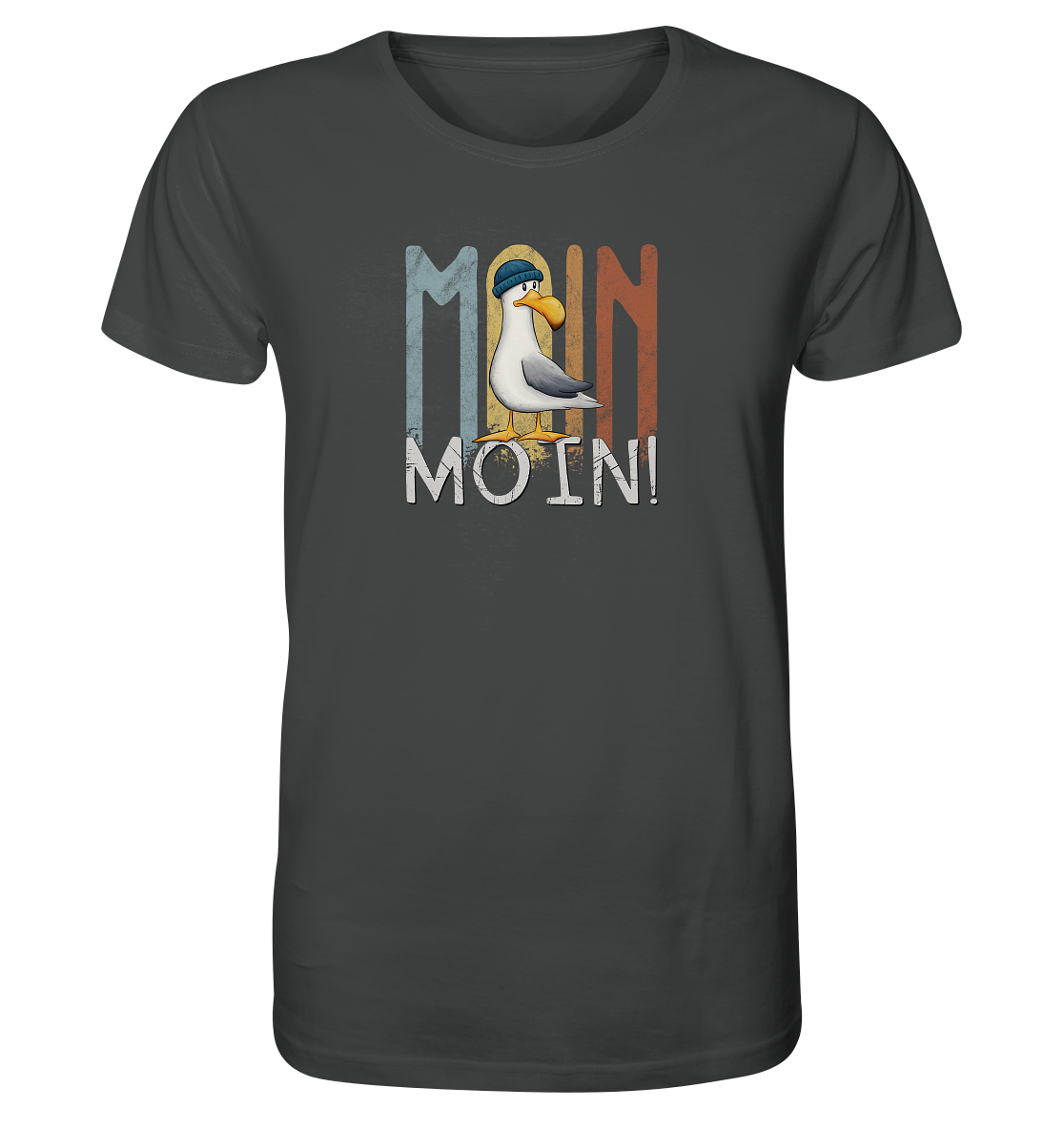 Moin Moin norddeutsche Möwe - Organic Shirt