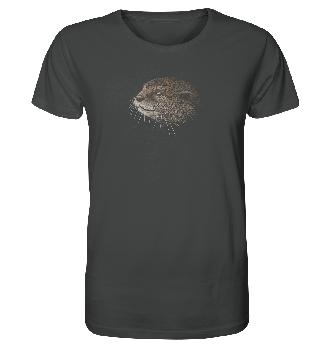 Otter Bleistift Zeichnung KritzelKunst - Organic Shirt