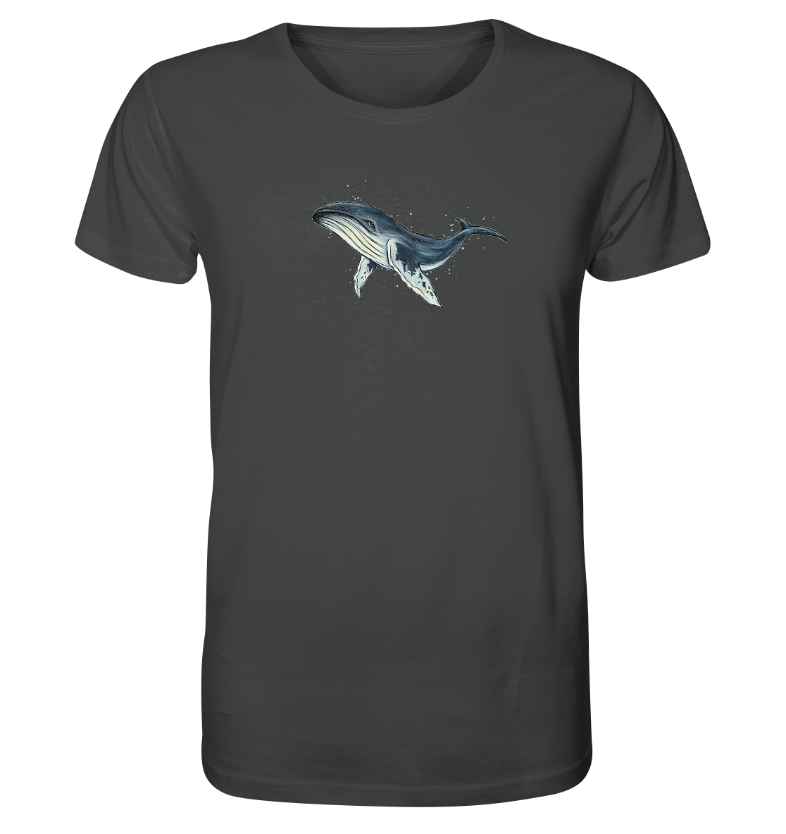 Tiefsee Ozean-Riese Buckelwal - Organic Shirt