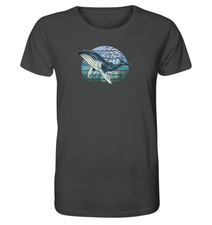 Retro Unterwasser Buckelwal - Organic Shirt