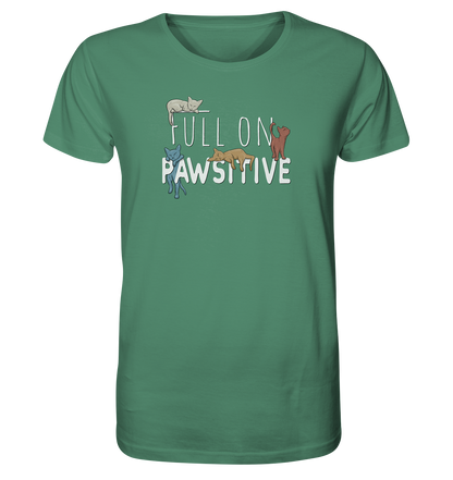 Full On Pawsitive! Gechillte Katzen - Organic Shirt