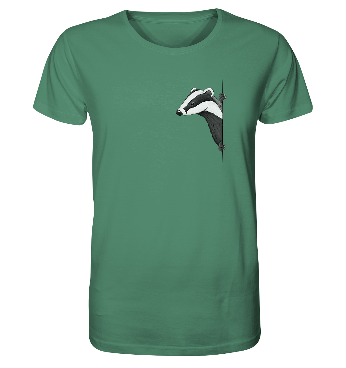 Lässiger Dachs Meister Grimbart - Organic Shirt