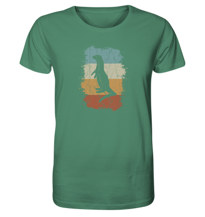 Retro Otter Fischotter Silhouette - Organic Shirt