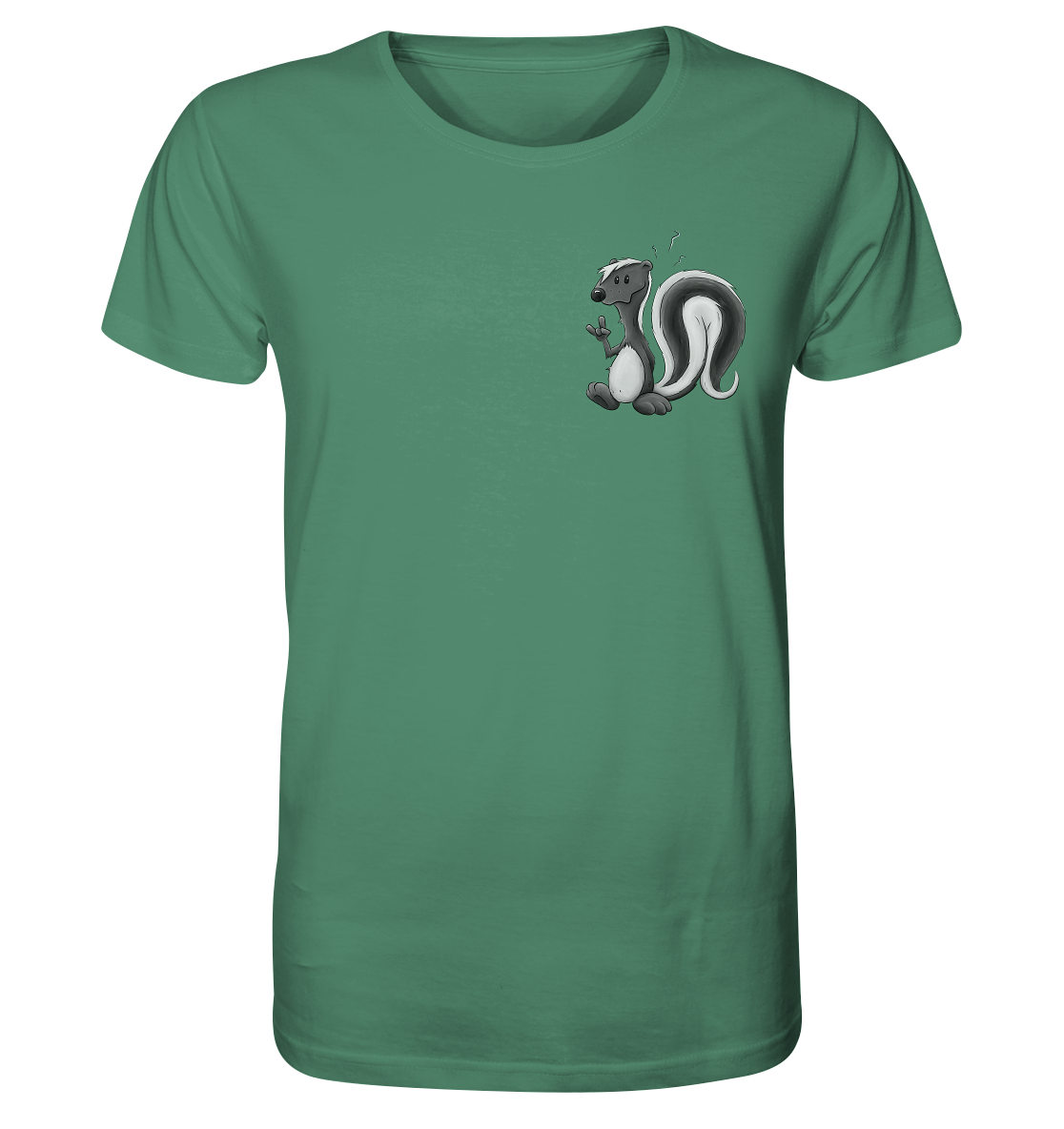 Lustig stinkiges Stinktier - Organic Shirt