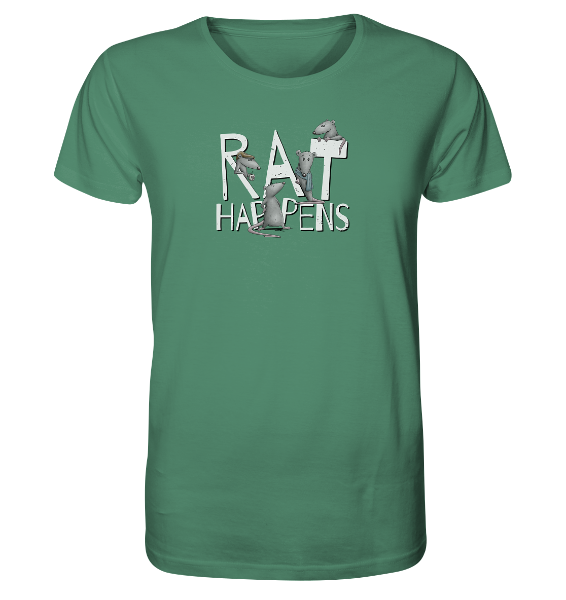 Rat Happens Ratten - Organic Shirt
