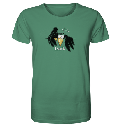 Joa Läuft Krähe gechillter Rabe - Organic Shirt