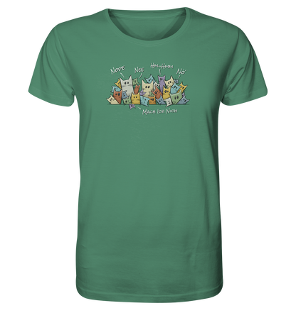 Nope, Nee, Nö Katzen - Organic Shirt
