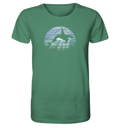 Retro Tiefsee Schwertwal Orca - Organic Shirt