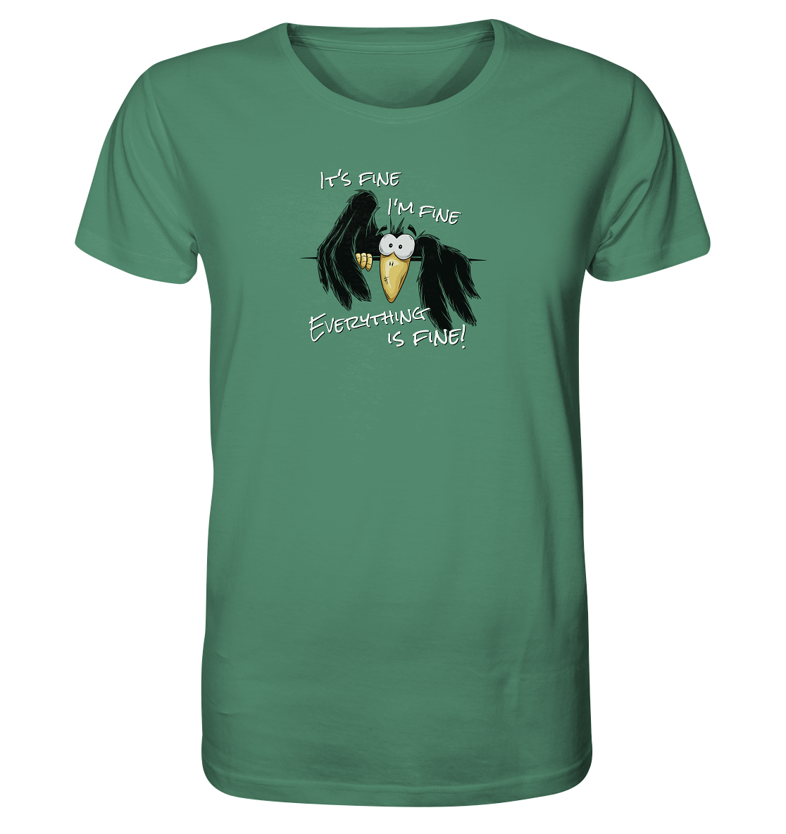 I’m Fine Rabe | Alles Gut Krähe - Organic Shirt