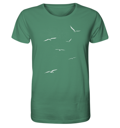 Vogelschwarm – Traum vom Fliegen - Organic Shirt