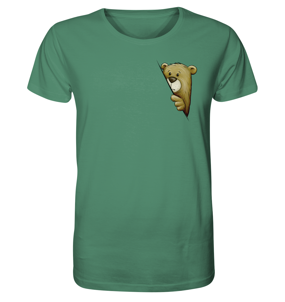 Funky Bär Illustration - Organic Shirt