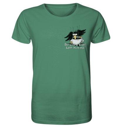 Der frühe Vogel kann mich mal | Kaffee Rabe - Organic Shirt