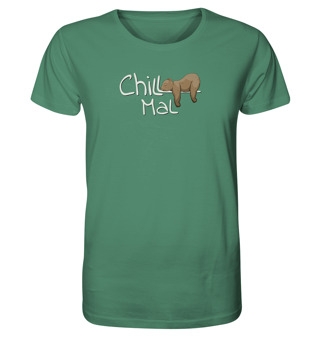 Chill Mal schläfriger Braunbär - Organic Shirt