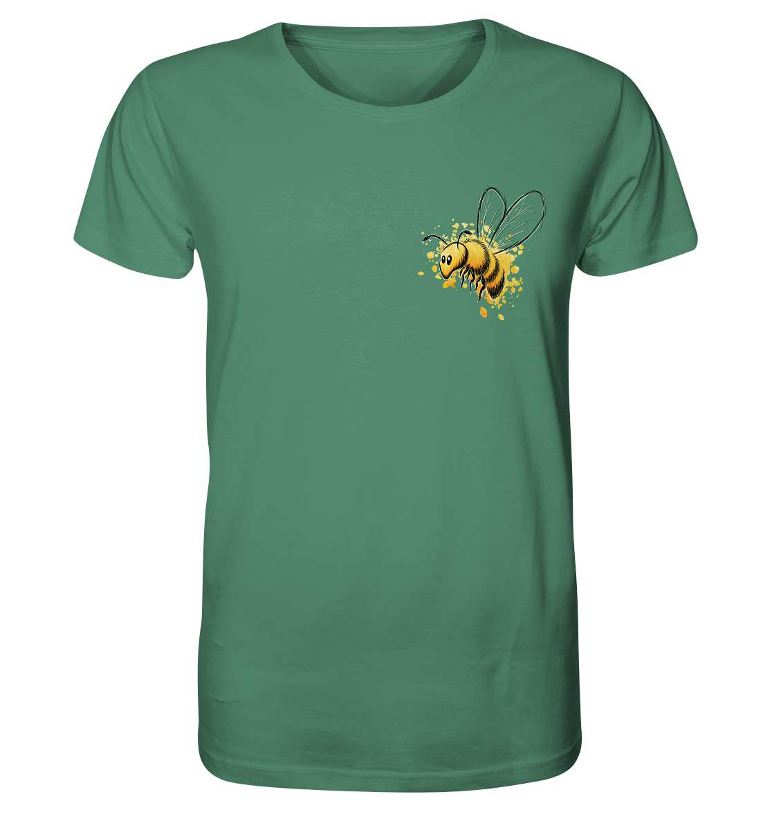 Lässige kleine Honig-Biene - Organic Shirt