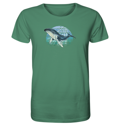 Retro Unterwasser Buckelwal - Organic Shirt