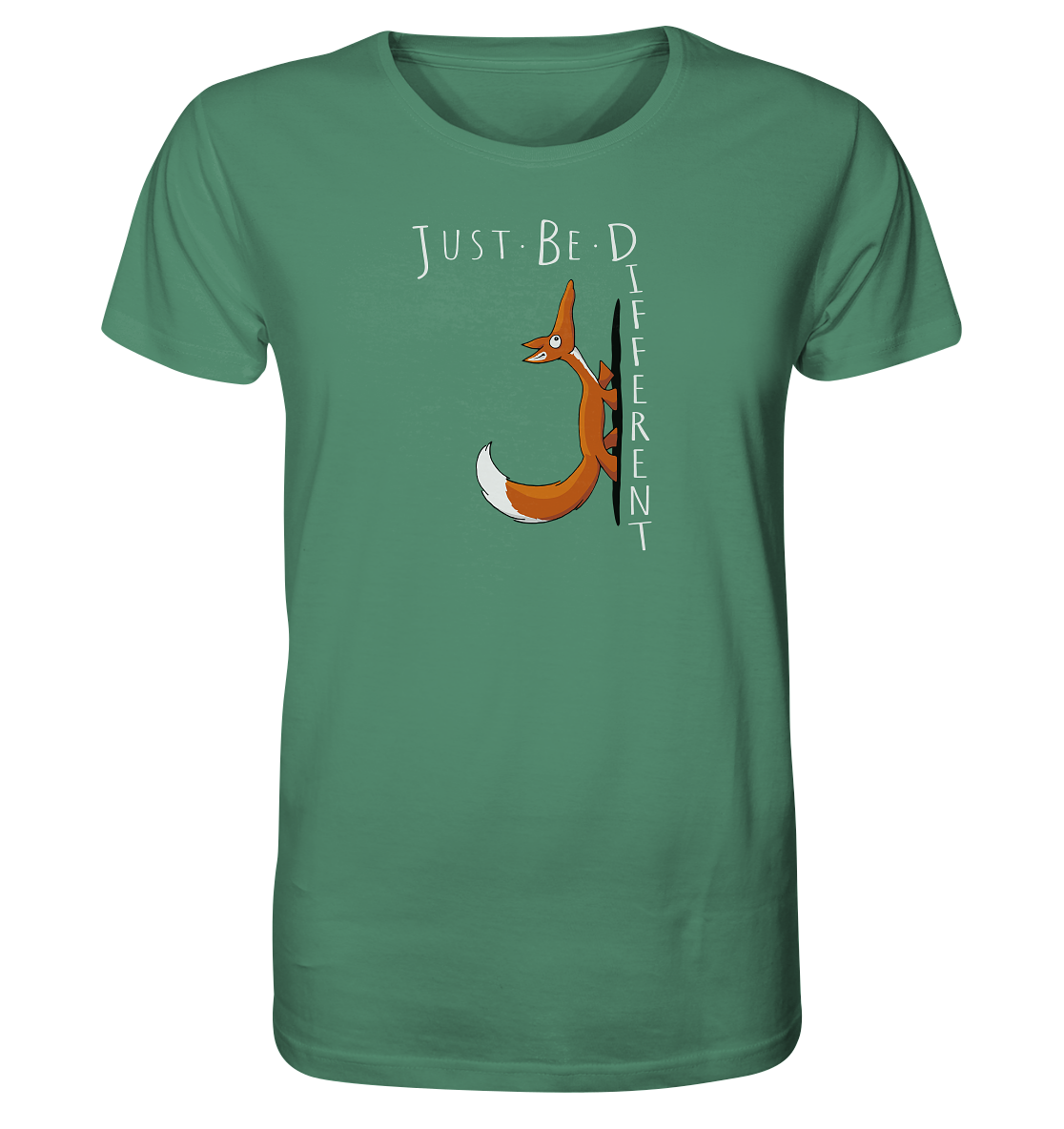 Just Be Different | Sei Anders, kleiner Fuchs - Organic Shirt