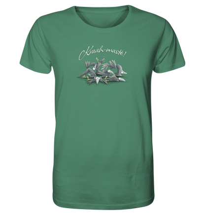 Kraah-masté! Yoga Raben Krähen - Organic Shirt