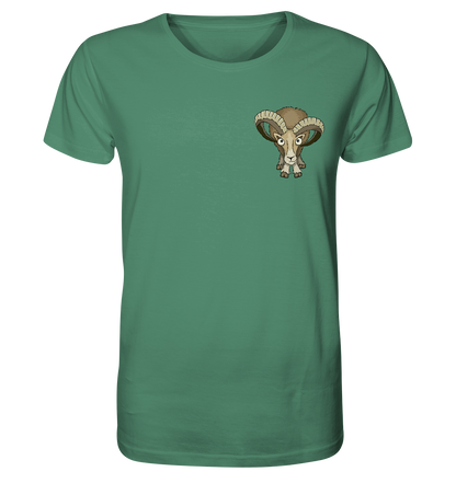 Bockiges Mufflon Widder Schafbock - Organic Shirt