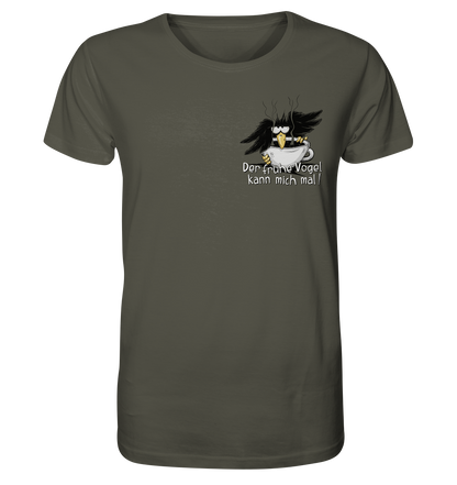 Der frühe Vogel kann mich mal | Kaffee Rabe - Organic Shirt