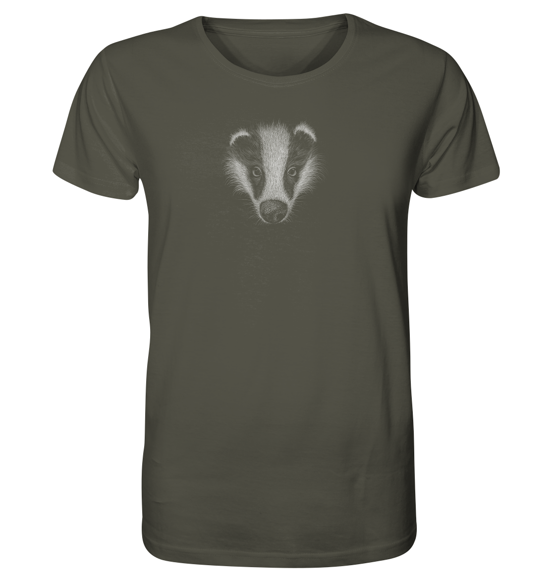 Kritzel-Kunst Dachs Illustration - Organic Shirt