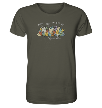 Nope, Nee, Nö Katzen - Organic Shirt