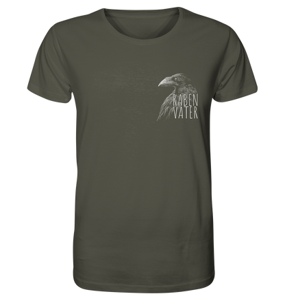Rabenvater schwarzer Rabe Krähe - Organic Shirt