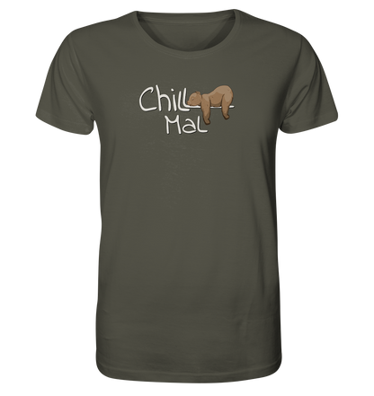 Chill Mal schläfriger Braunbär - Organic Shirt