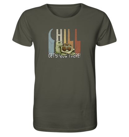 Gechillt gemütliche Schildkröte - Organic Shirt