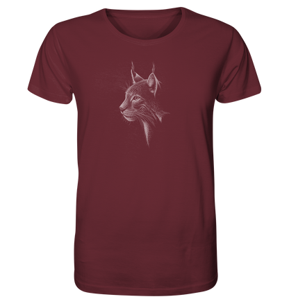 Luchs Kritzelkunst Wildkatze Illustration - Organic Shirt