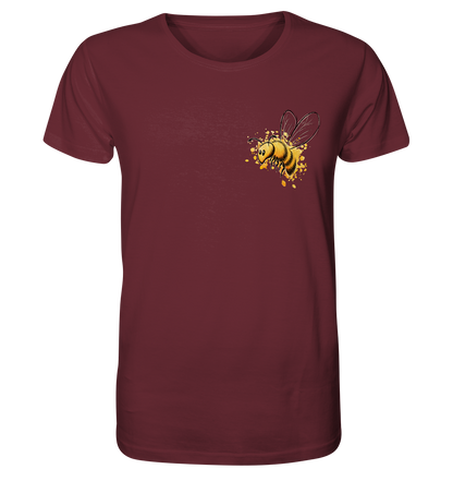 Lässige kleine Honig-Biene - Organic Shirt
