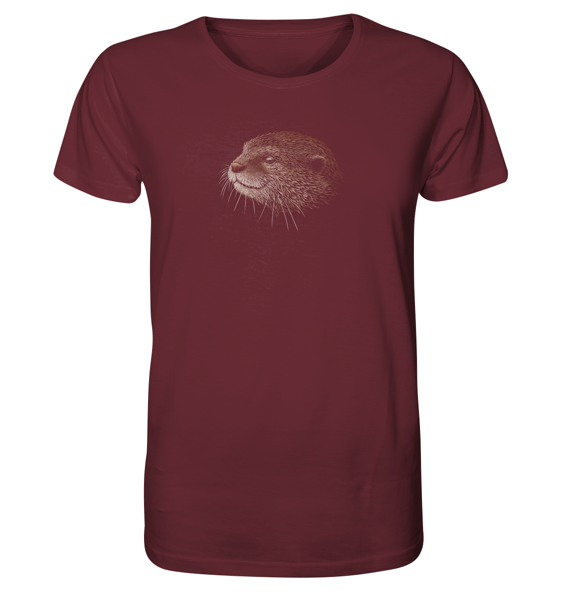 Otter Bleistift Zeichnung KritzelKunst - Organic Shirt