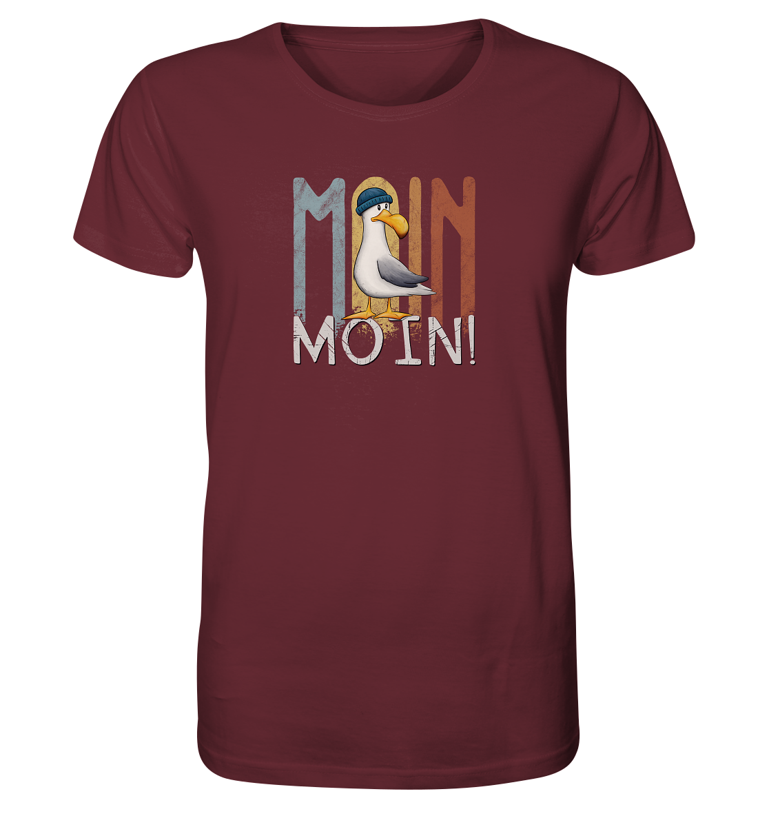 Moin Moin norddeutsche Möwe - Organic Shirt
