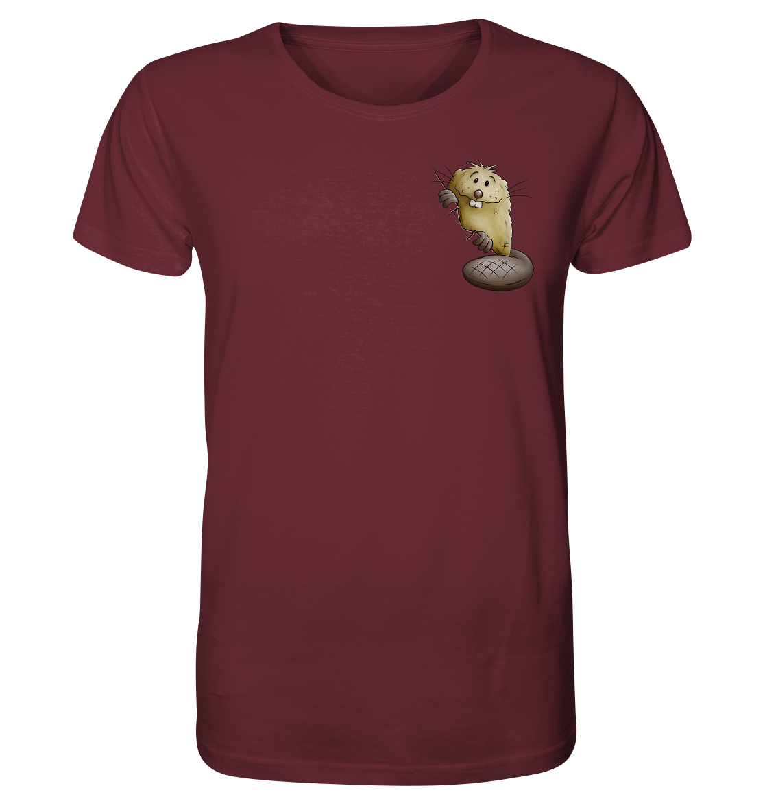 Lustiger frecher Biber - Organic Shirt