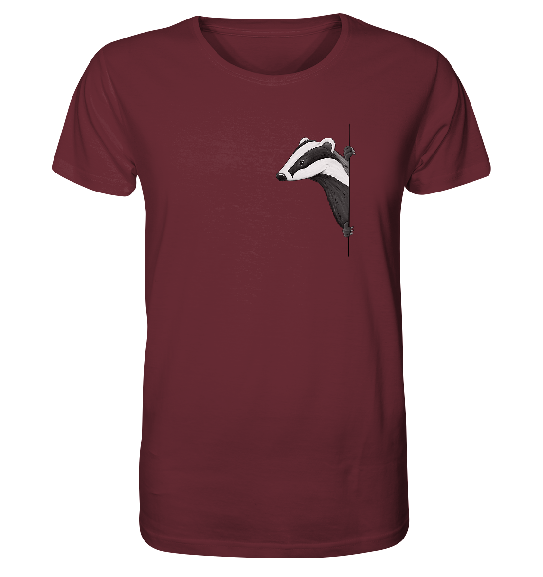Lässiger Dachs Meister Grimbart - Organic Shirt
