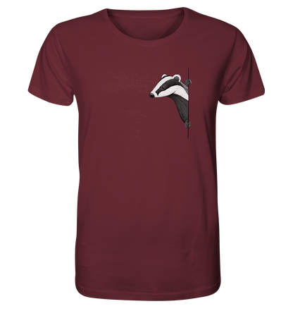 Lässiger Dachs Meister Grimbart - Organic Shirt