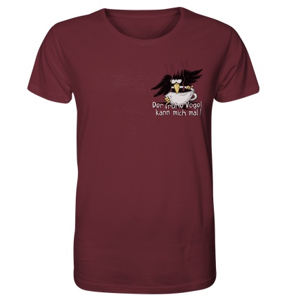 Der frühe Vogel kann mich mal | Kaffee Rabe - Organic Shirt