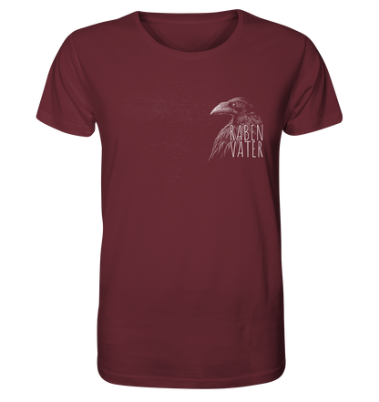 Rabenvater schwarzer Rabe Krähe - Organic Shirt
