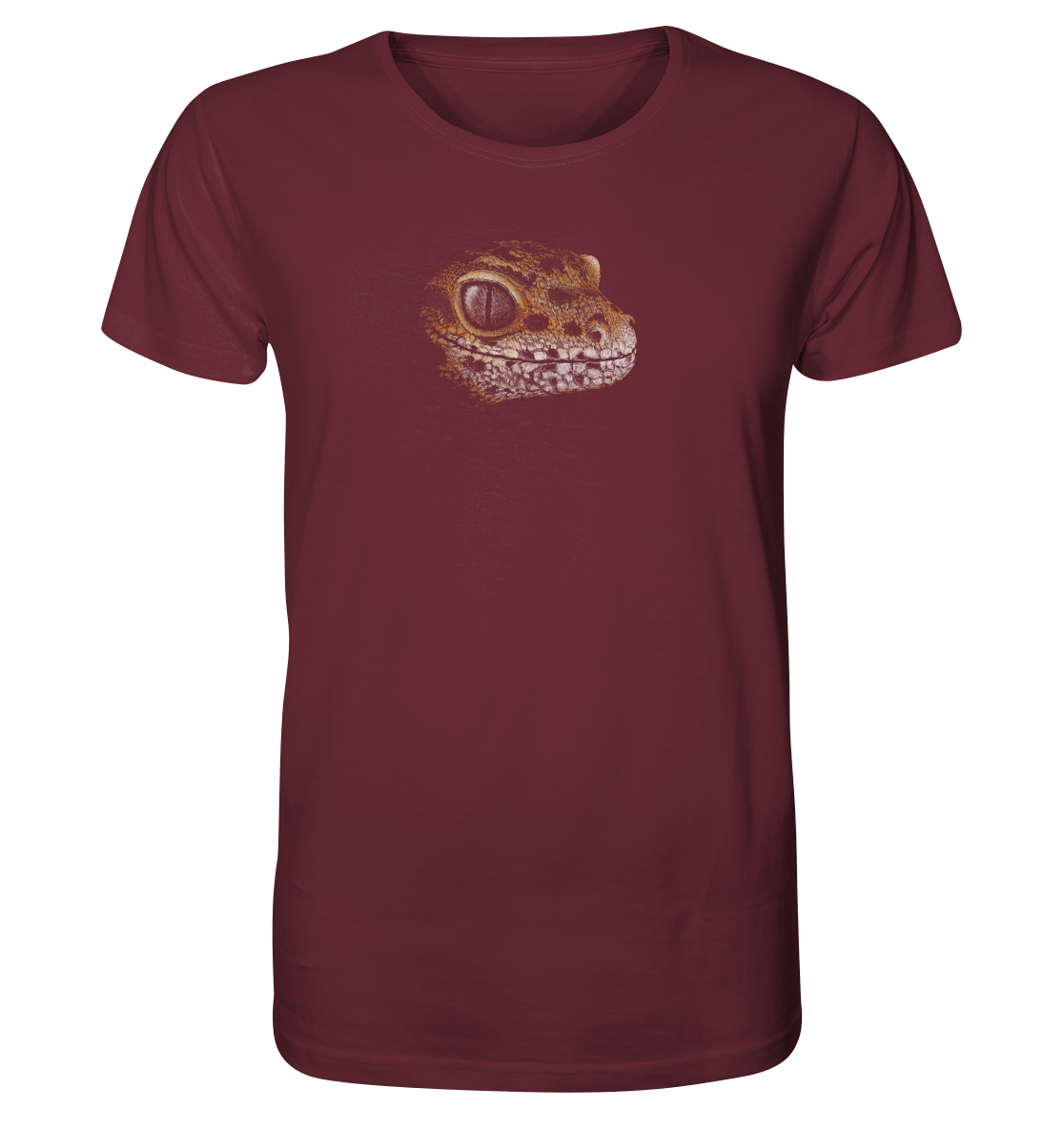 Leopard Gecko Skizze Kritzelkunst - Organic Shirt