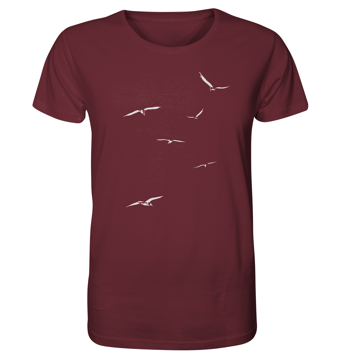 Vogelschwarm – Traum vom Fliegen - Organic Shirt