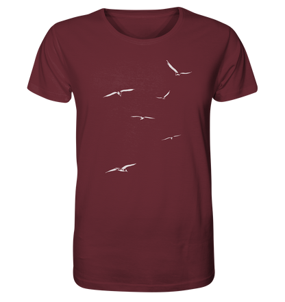 Vogelschwarm – Traum vom Fliegen - Organic Shirt