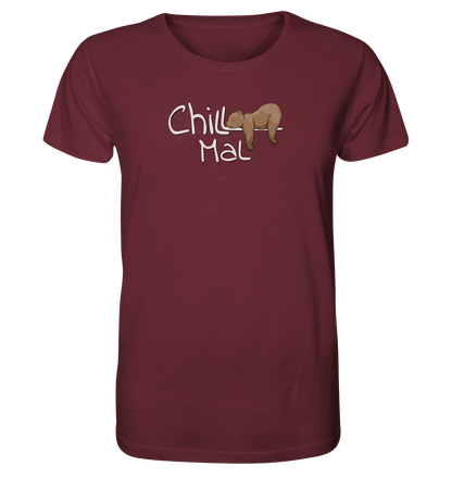 Chill Mal schläfriger Braunbär - Organic Shirt