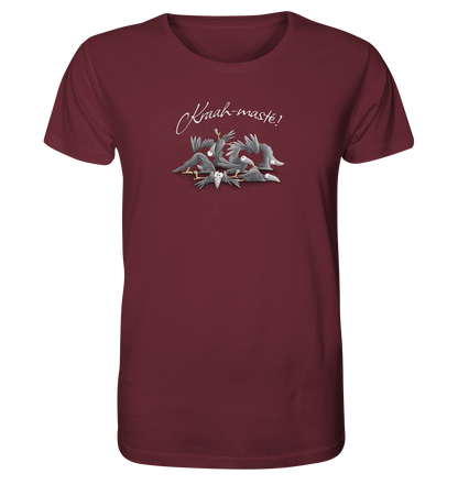 Kraah-masté! Yoga Raben Krähen - Organic Shirt