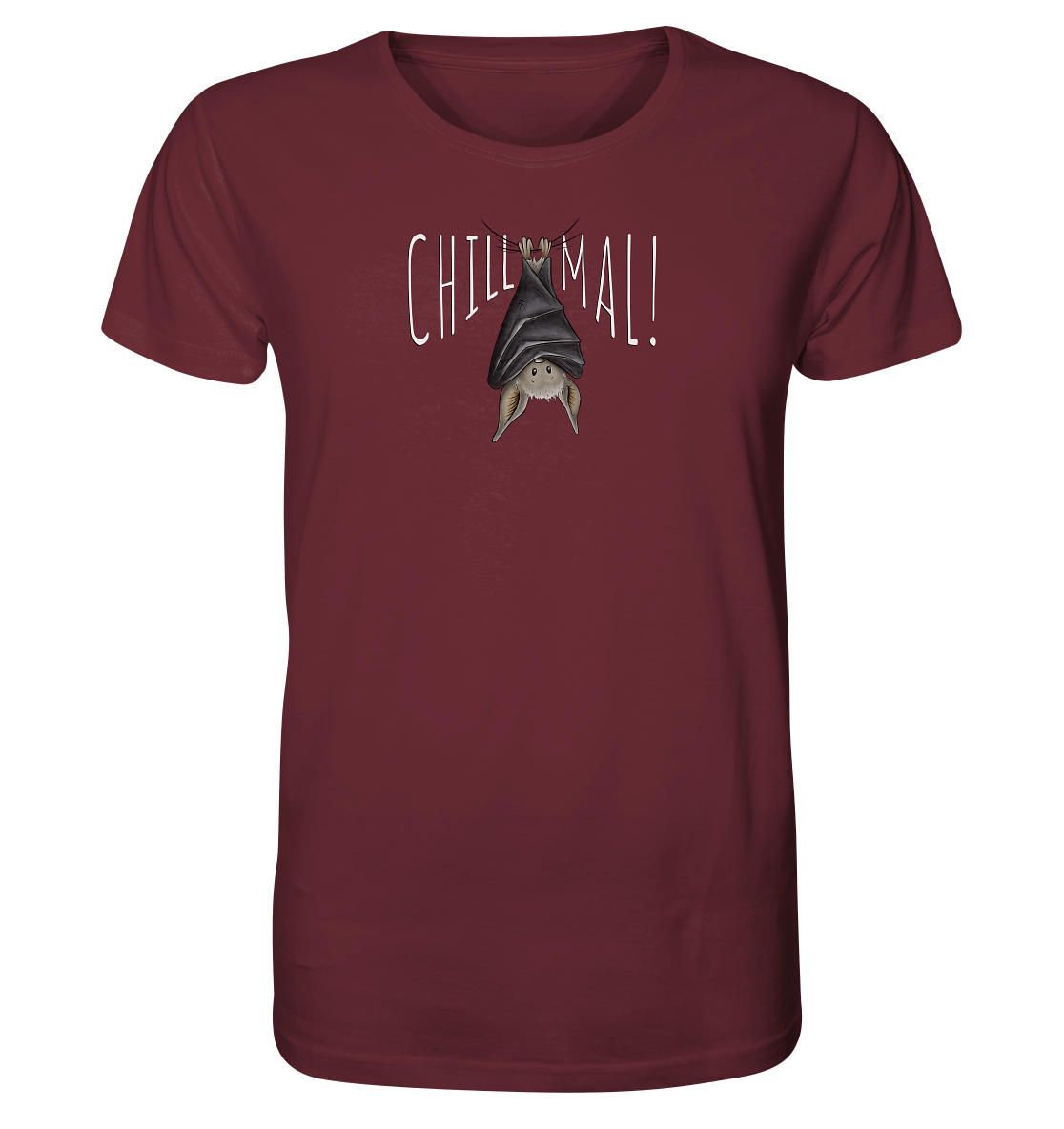 Chill Mal gemütliche Fledermaus - Organic Shirt