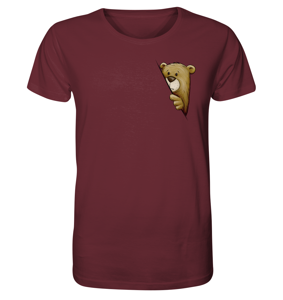 Funky Bär Illustration - Organic Shirt