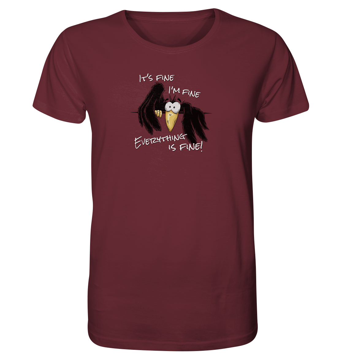 I’m Fine Rabe | Alles Gut Krähe - Organic Shirt
