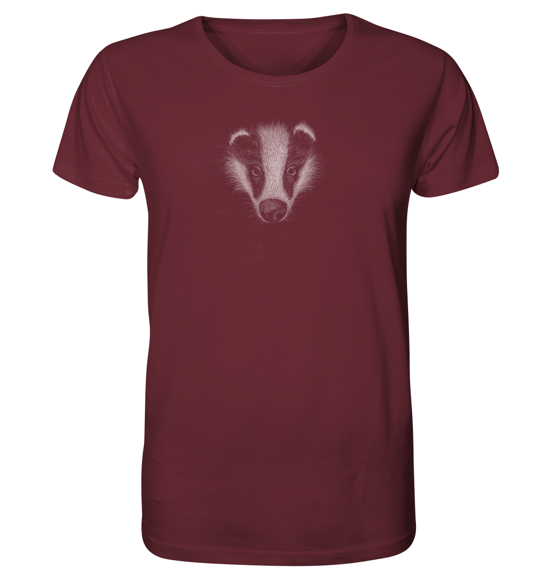 Kritzel-Kunst Dachs Illustration - Organic Shirt
