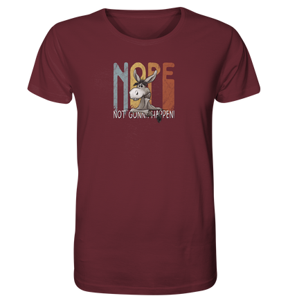 Nope | bockiger Esel - Organic Shirt