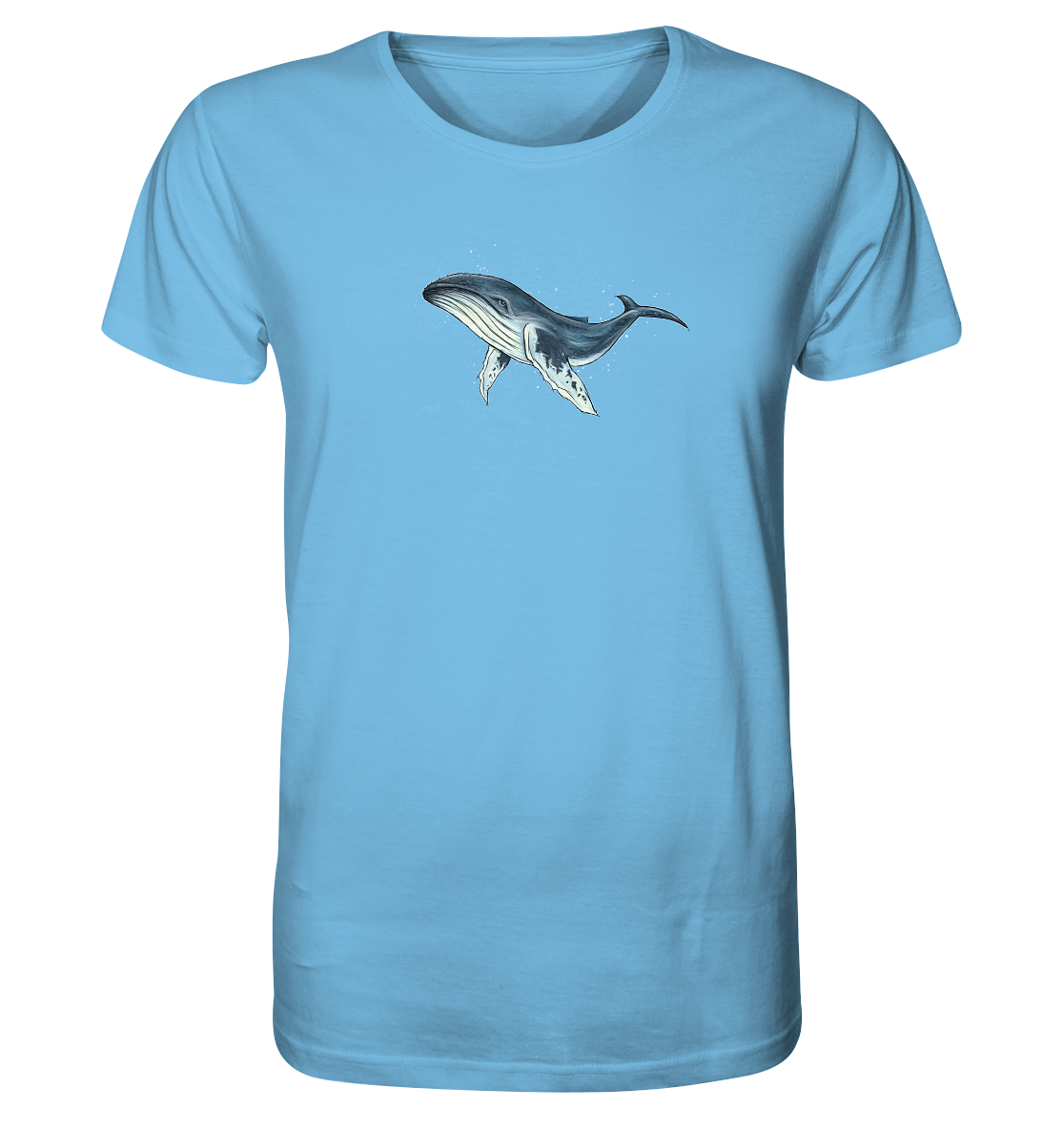 Tiefsee Ozean-Riese Buckelwal - Organic Shirt