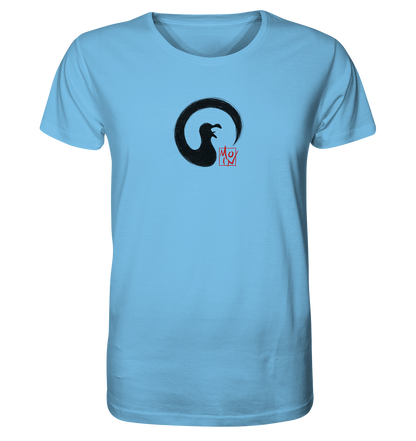 Moin kreischende japanische Enso Möwe - Organic Shirt