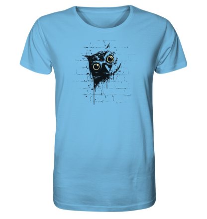 Lässige Street Art Eule - Organic Shirt